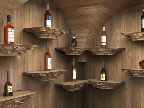 Home Bar 8K 3D Model