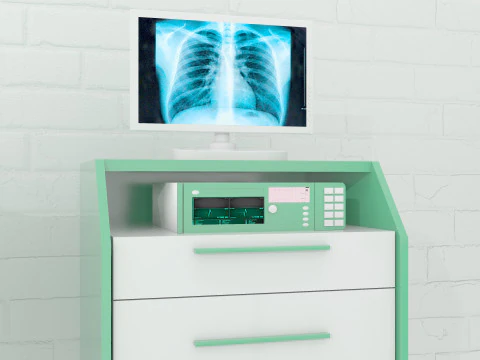 Intensive Care Unit 6 - 4K 3D Model