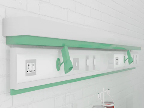 Intensive Care Unit 6 - 4K 3D Model