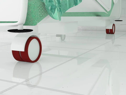 Intensive Care Unit 6 - 4K 3D Model