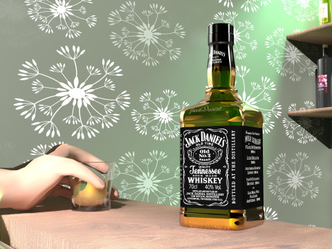 American Bar 4K Modelo 3D