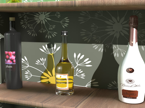 American Bar 4K Modelo 3D