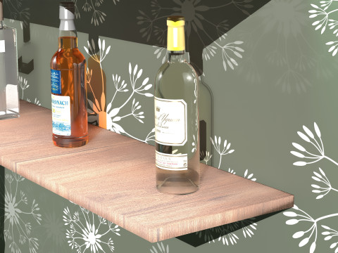 American Bar 4K Modelo 3D