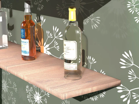 Barra Americana 4K Modelo 3D
