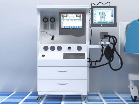 Dialysis Center 4K 3D Model