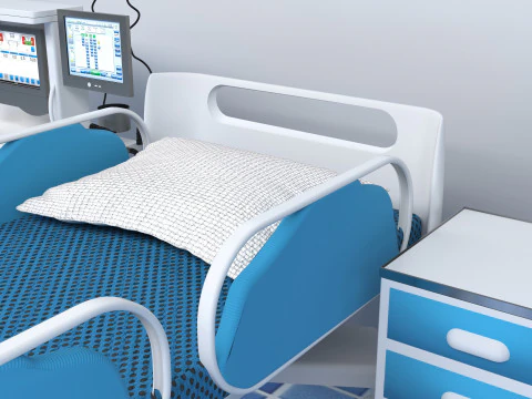 Dialysis Center 4K 3D Model