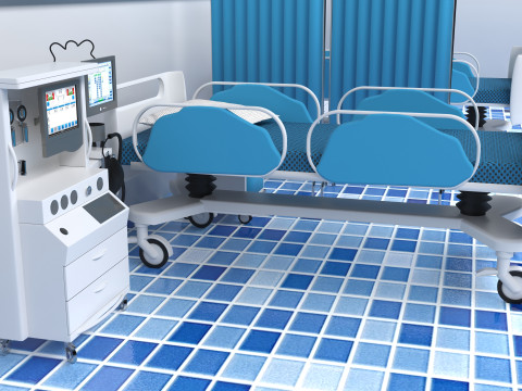 Dialysis Center 4K 3D 模型