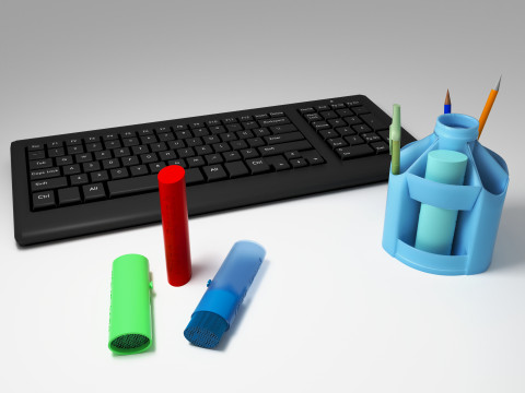 PC Workset 4K 3D Модель