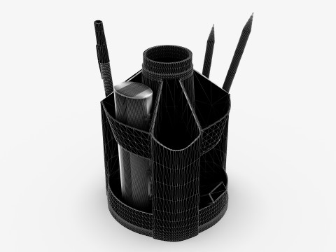 PC Workset 4K 3D Model