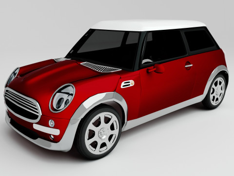 Mini Car 4K 3D Model