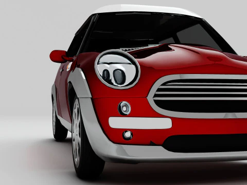 Mini Car 4K 3D Model