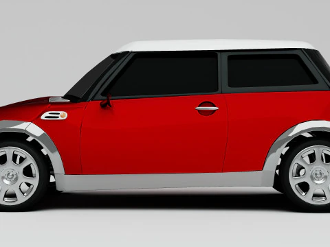 Mini Car 4K 3D Model