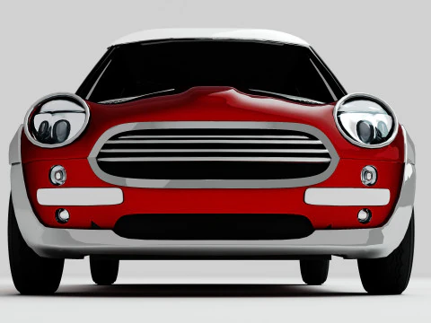 Mini Car 4K 3D Model