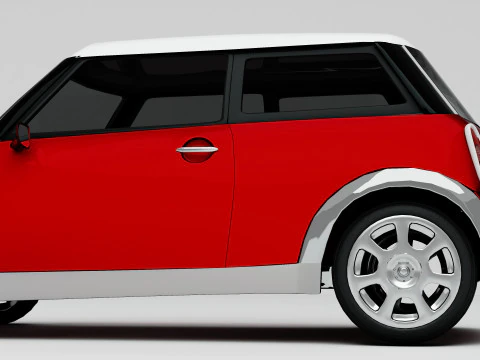 Mini Car 4K 3D Model