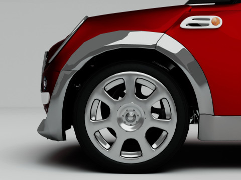Mini Car 4K 3D Model