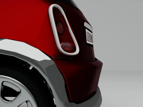 Mini Car 4K 3D Model