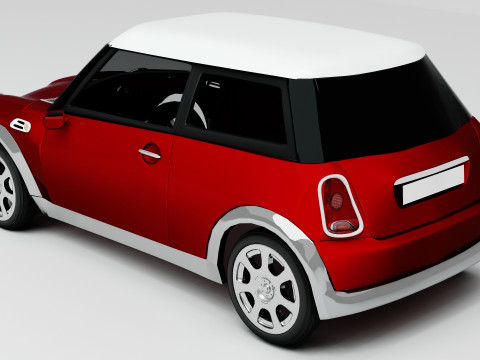 Mini Car 4K 3D Model