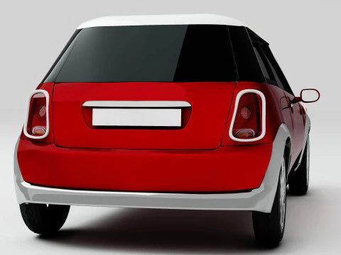 Mini Car 4K 3D Model