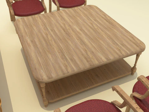 Office Room Set 8K 3D Model