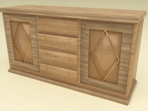 Office Room Set 8K 3D Model