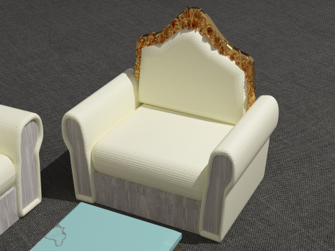 Sofa Set 8K 3Dモデル