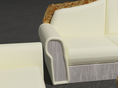 Sofa Set 8K 3Dモデル