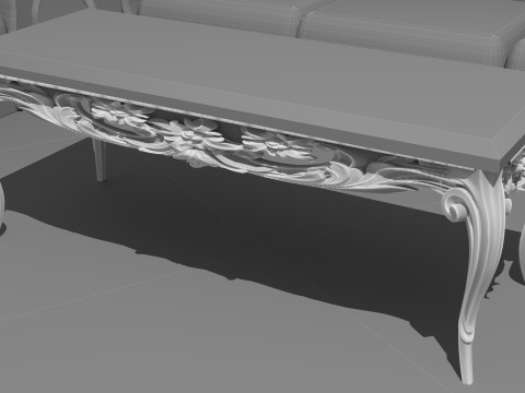 Sofa Set 8K 3Dモデル