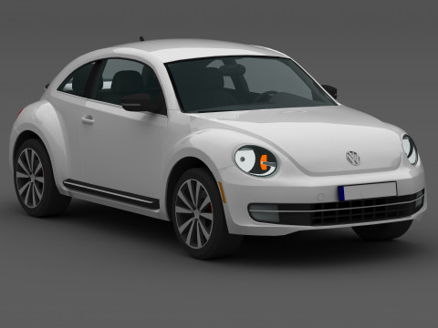 Volkswagen Beetle 8K 3D Model