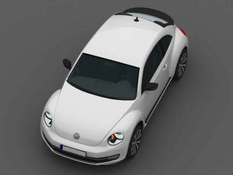 Volkswagen Beetle 8K 3D Model