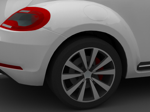 Volkswagen Beetle 8K 3D 模型