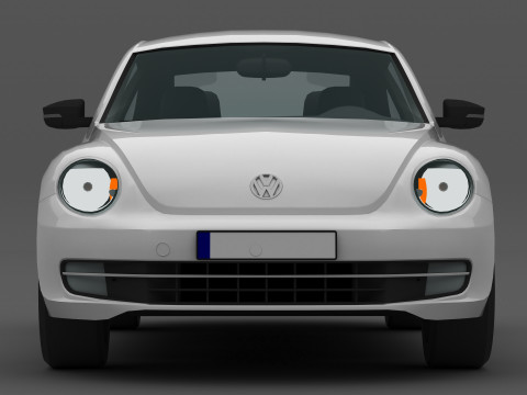 Volkswagen Beetle 8K 3D 模型