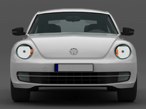 Volkswagen Beetle 8K 3D Model