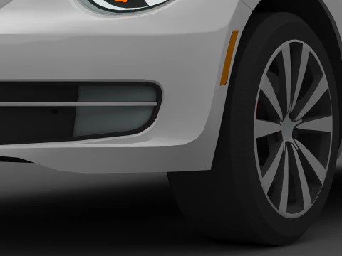 Volkswagen Beetle 8K 3D Model