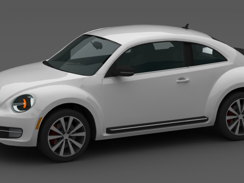 Volkswagen Beetle 8K 3D 模型