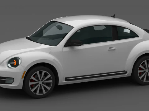 Volkswagen Beetle 8K 3D Model