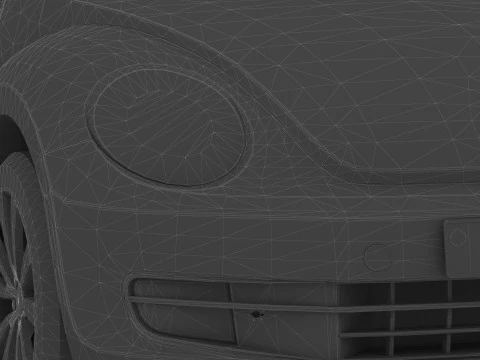 Volkswagen Beetle 8K 3D Model