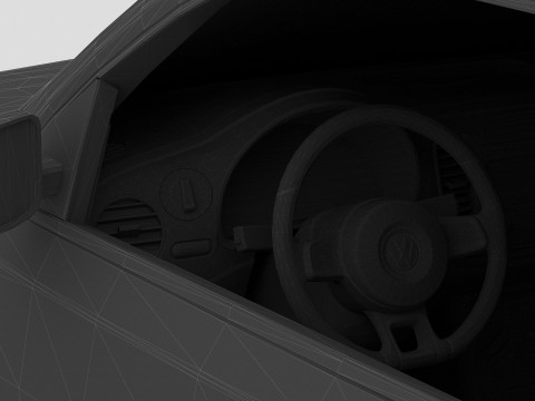 Volkswagen Beetle 8K 3D 模型