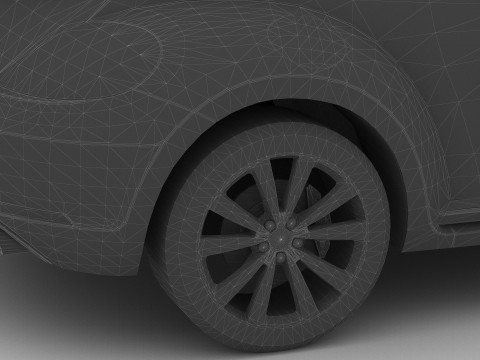 Volkswagen Beetle 8K 3D 模型