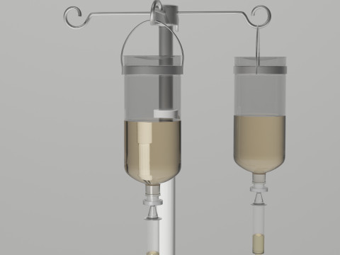 Dual Infusion Pump 4K Modelo 3D