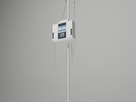 Dual Infusion Pump 4K Modelo 3D