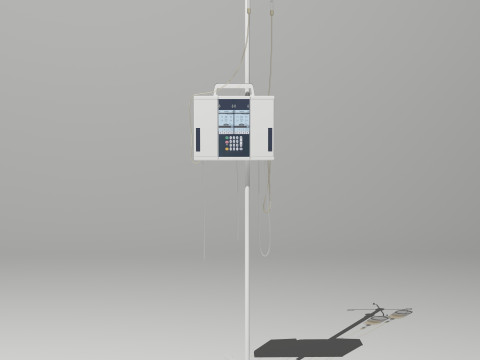 Dual Infusion Pump 4K Modelo 3D