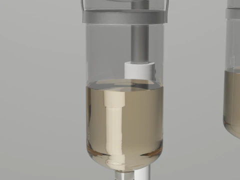 Dual Infusion Pump 3D Model