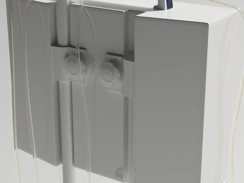 Dual Infusion Pump 3D Model