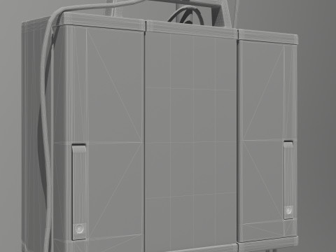 Dual Infusion Pump 4K Modelo 3D