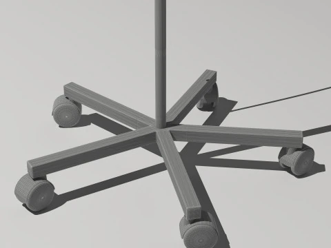 Dual Infusion Pump 3D Model