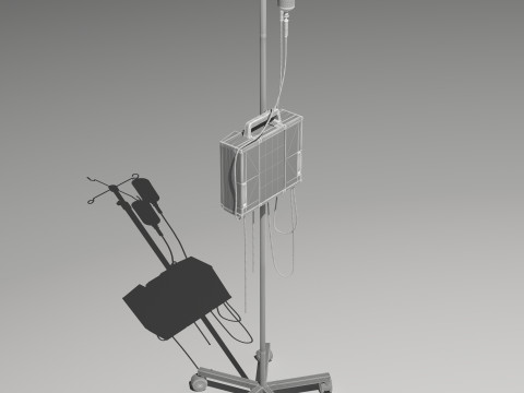 Dual Infusion Pump 4K Modelo 3D