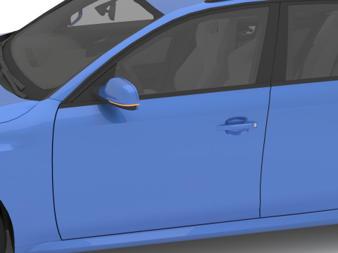 Audi RS4 Avant Nogaro 8K 3Dモデル