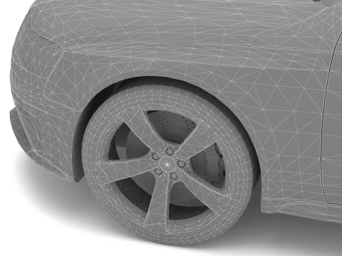 Audi RS4 Avant Nogaro 3D Model