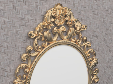 Classic Mirror 8K 3D 模型