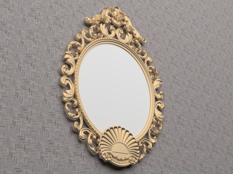 Classic Mirror 8K 3D 模型